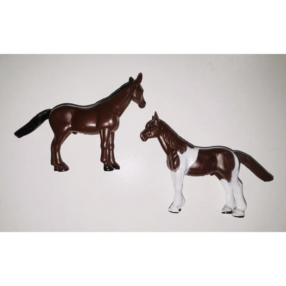 Decopac Horses Cake Topper 2 Mini Horse Toy‎ Set Pony